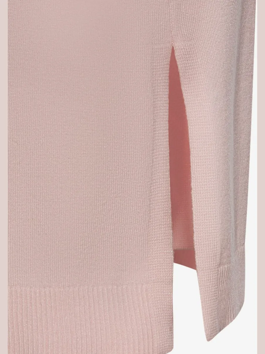 Cardigan long à manches longues en tricot doux avec bords-côtes