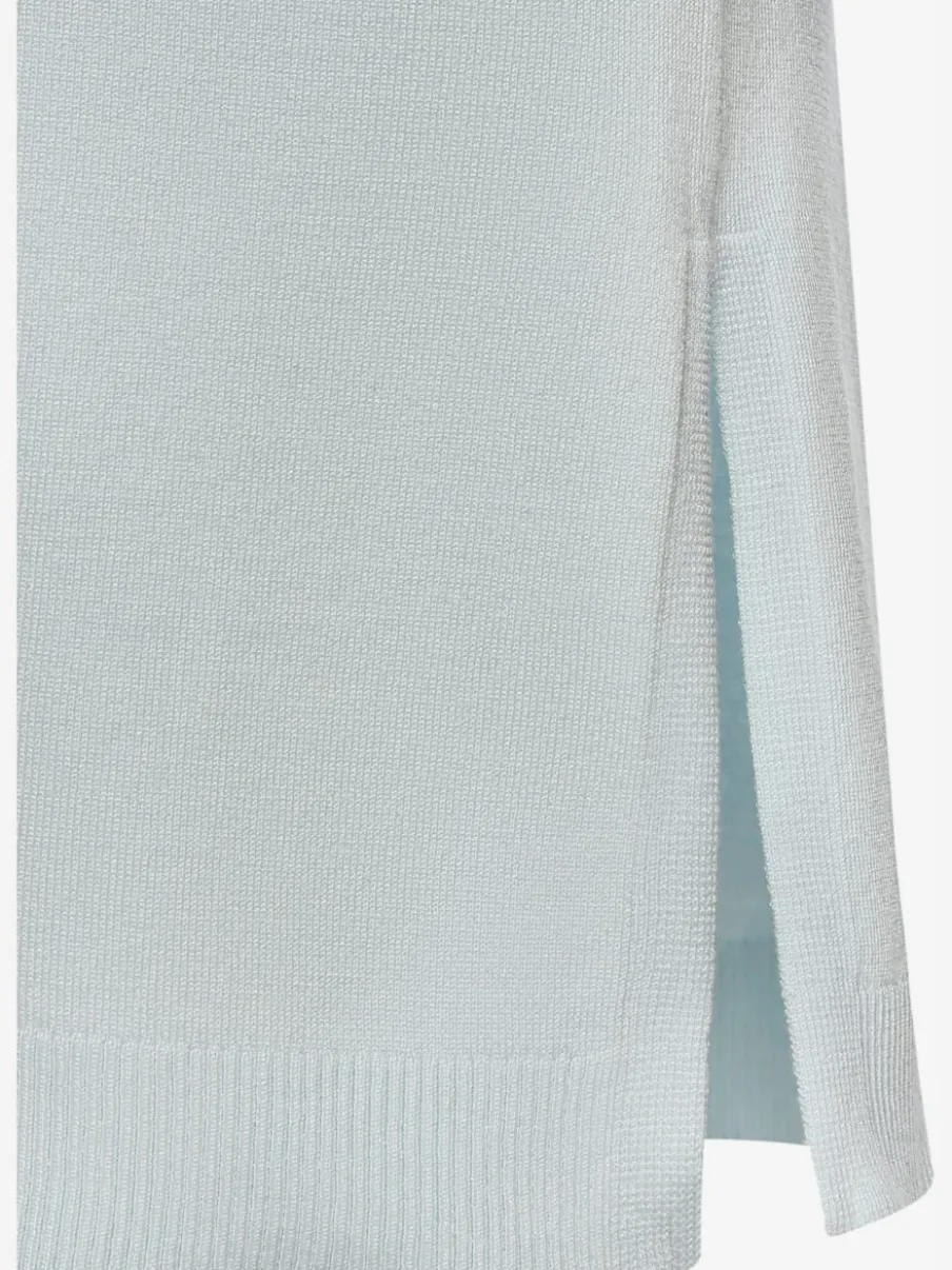 Cardigan long à manches longues en tricot doux avec bords-côtes