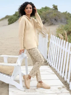 Cardigans doux avec capuche et boutons fantaisie classiques