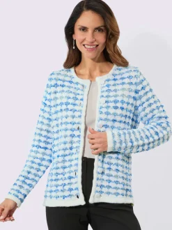 Cardigan tricot bouclé
