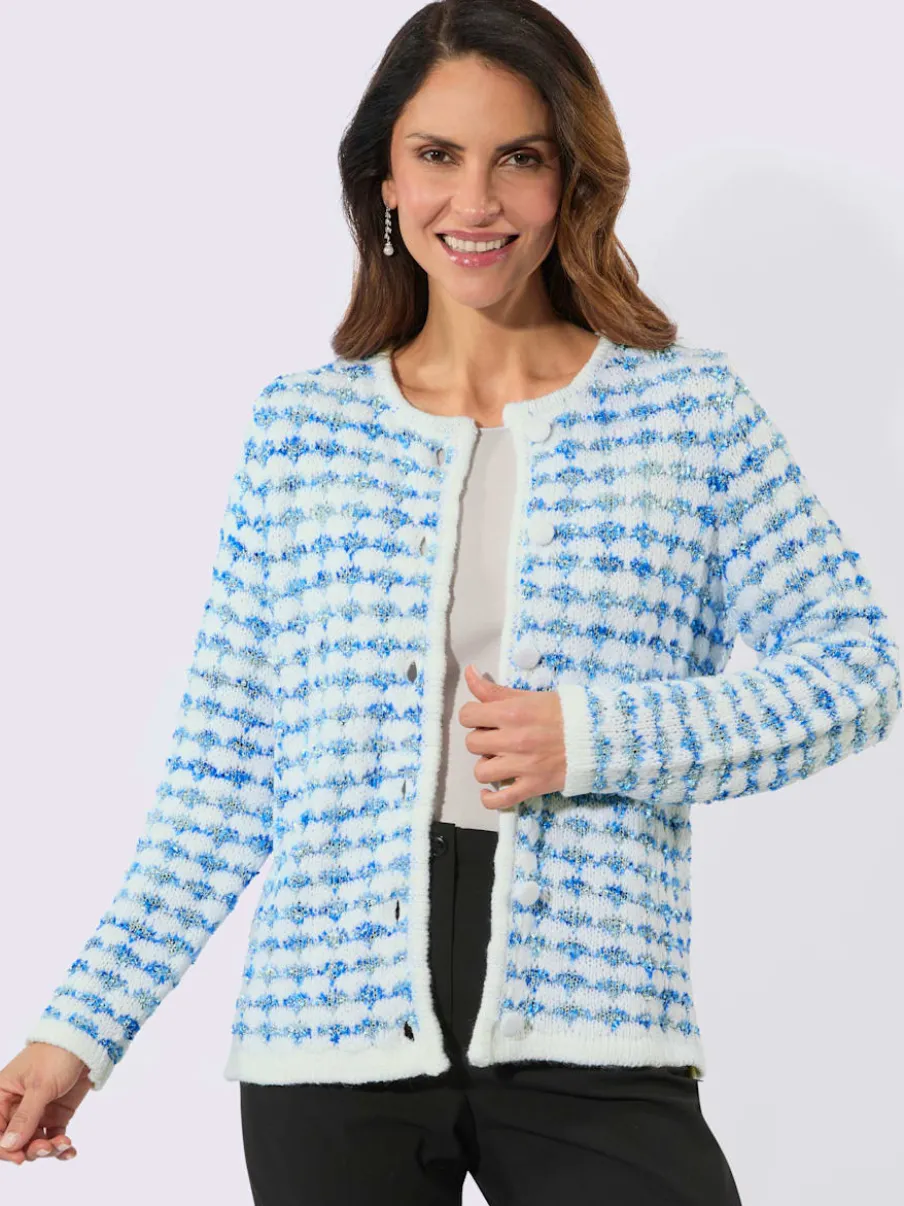 Cardigan tricot bouclé