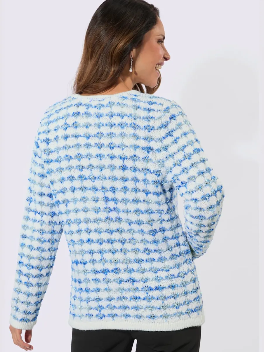 Cardigan tricot bouclé