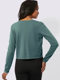 Cardigan tricot fin élégant