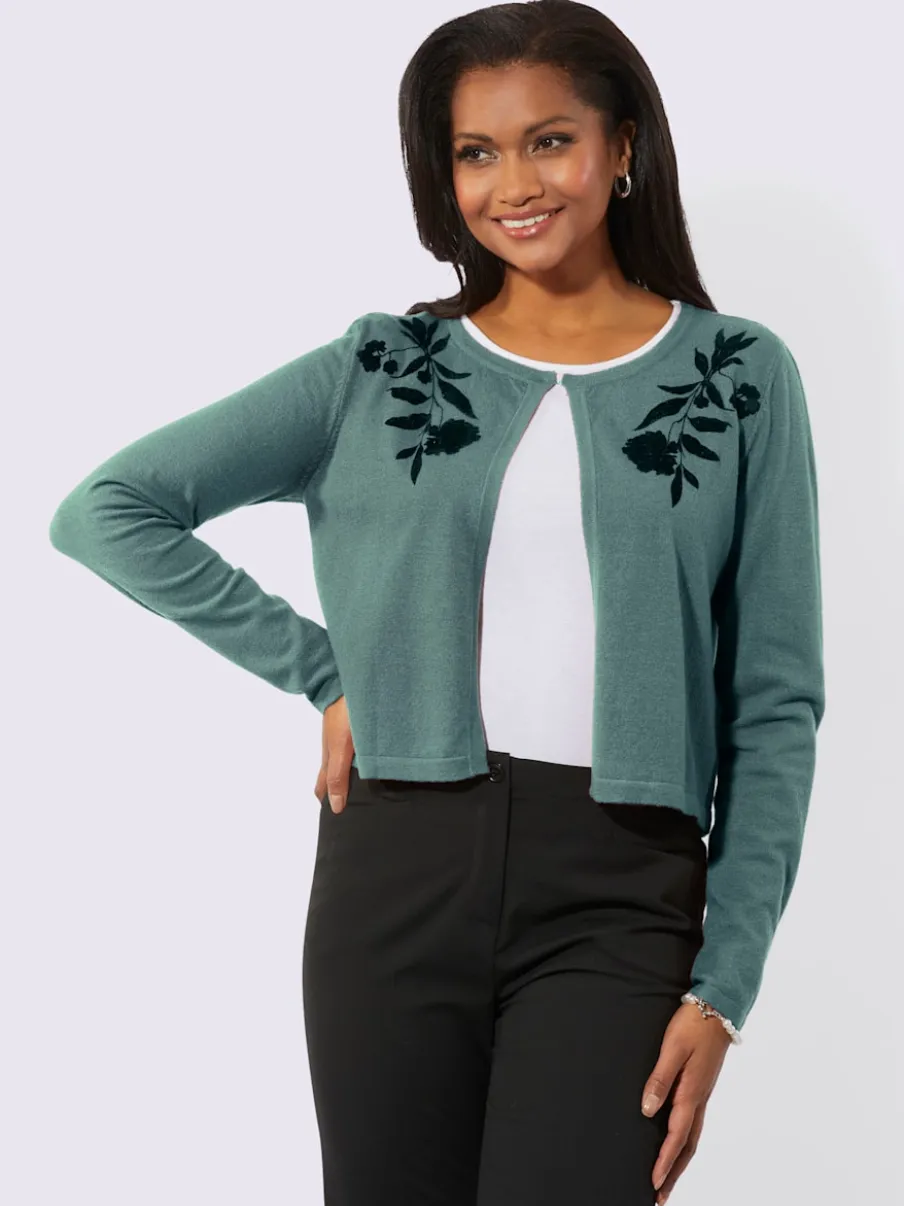 Cardigan tricot fin élégant