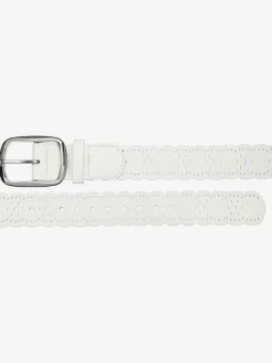 Ceinture aux hanches en imitation cuir avec motif ajouré tendance