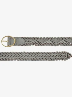 Ceinture en cuir forme personnalisée grâce à l'aspect tressé