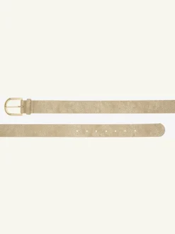 Ceinture hanches ceinture au look métallisé tendance avec motif animal en relief