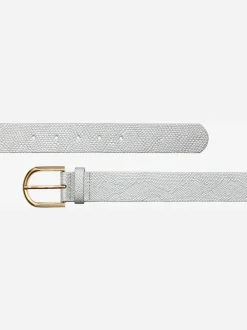 Ceinture hanches ceinture au look métallisé tendance avec motif animal en relief