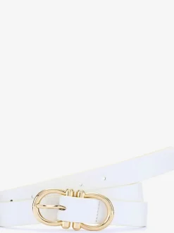 Ceinture hanches ceinture avec boucle métallique décorative et détails couleur or