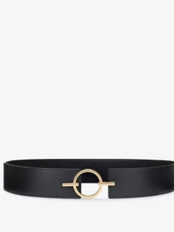 Ceinture moderne avec anneau doré