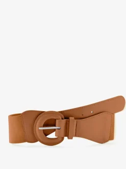 Ceinture moderne avec boucle ton sur ton au design classique