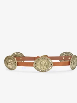 Ceinture tendance en imitation cuir au look western