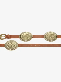 Ceinture tendance en imitation cuir au look western