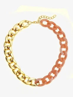 Chaîne gourmette collier style gourmette léger