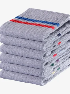 Chaussettes de sport à rayures sous les bords-côtes