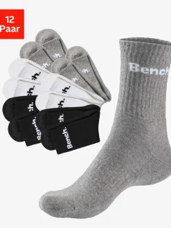 Chaussettes de tennis tige côtelée pour un maintien agréable