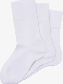 Chaussettes lot de 3 paires de socquettes, adaptées aux diabétiques