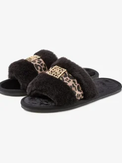Chaussons imprimé animal discret