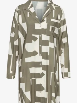 Chemise de nuit à col classique