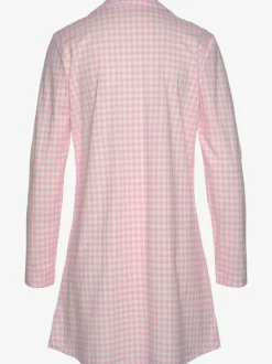 Chemise de nuit, col à revers et poche poitrine
