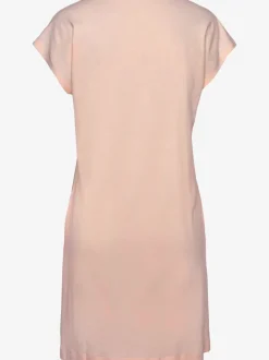 Chemise de nuit courte avec imprimé devant