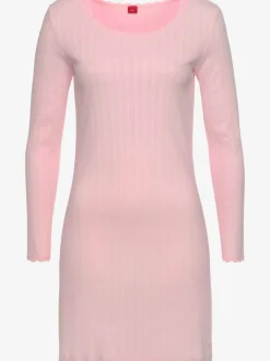 Chemise de nuit courte fantaisie en tricot ajouré