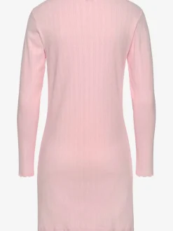 Chemise de nuit courte fantaisie en tricot ajouré