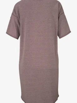 Chemise de nuit décontractée effet chiné
