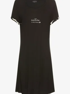 Chemise de nuit à encolure ronde