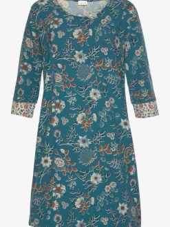 Chemise de nuit fantaisie, imprimé floral