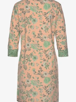 Chemise de nuit fantaisie, imprimé floral