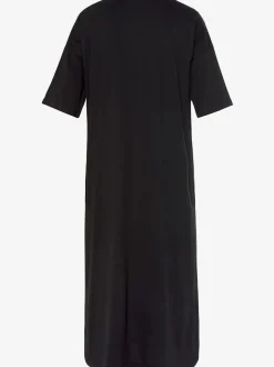 Chemise de nuit longueur midi avec détails imprimés