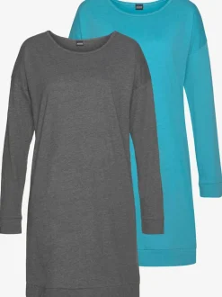 Chemise de nuit sportive, lot de 2