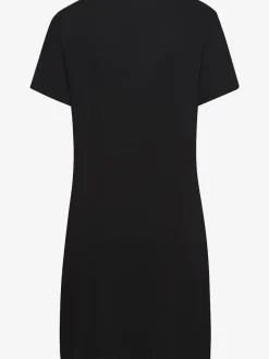 Chemise de nuit t-shirt de nuit court à encolure en v