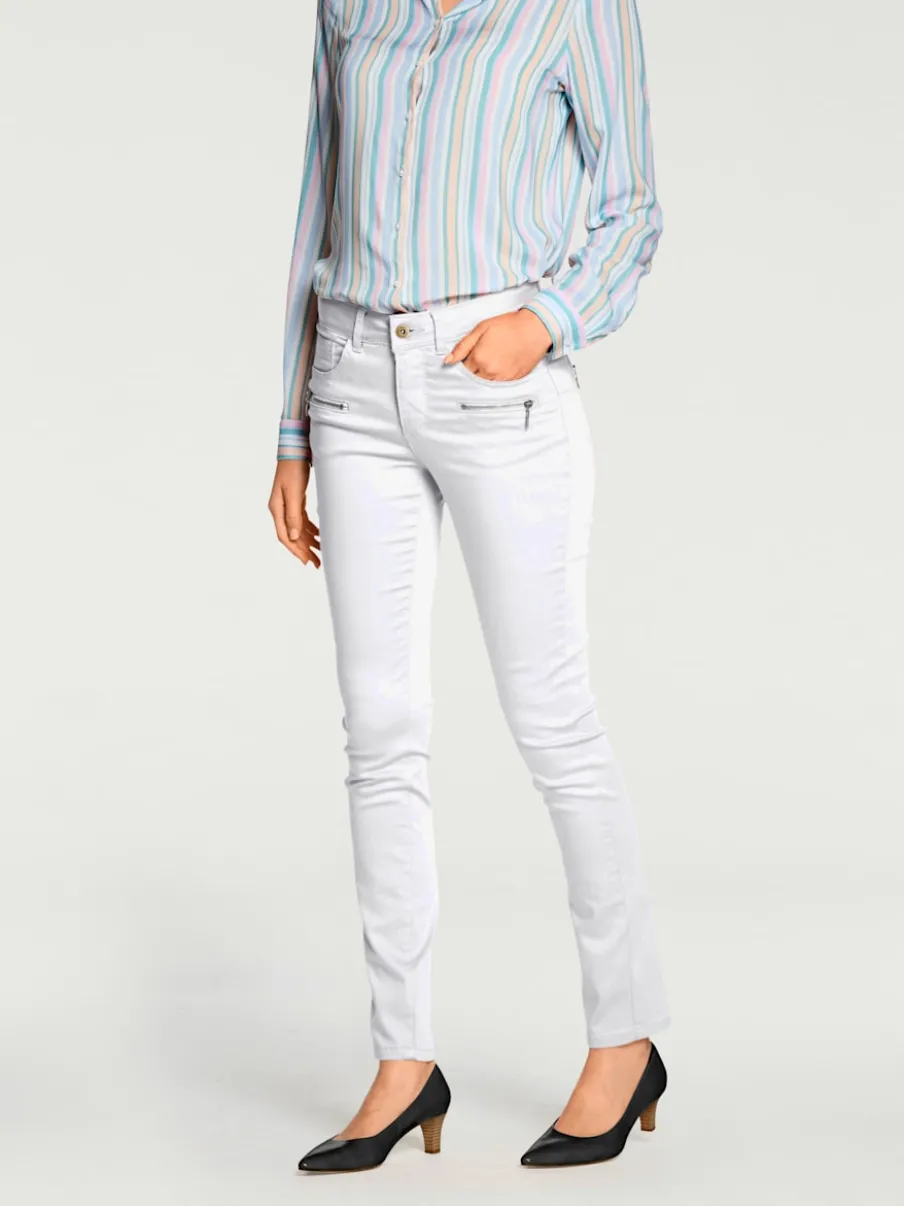 Chemise à rayures manches longues pour un look décontracté