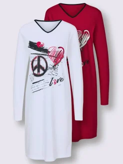 Chemises de nuit jersey fin