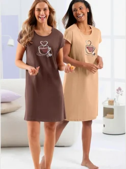 Chemises de nuit jersey fin
