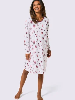 Chemises de nuit à manches longues jersey fin
