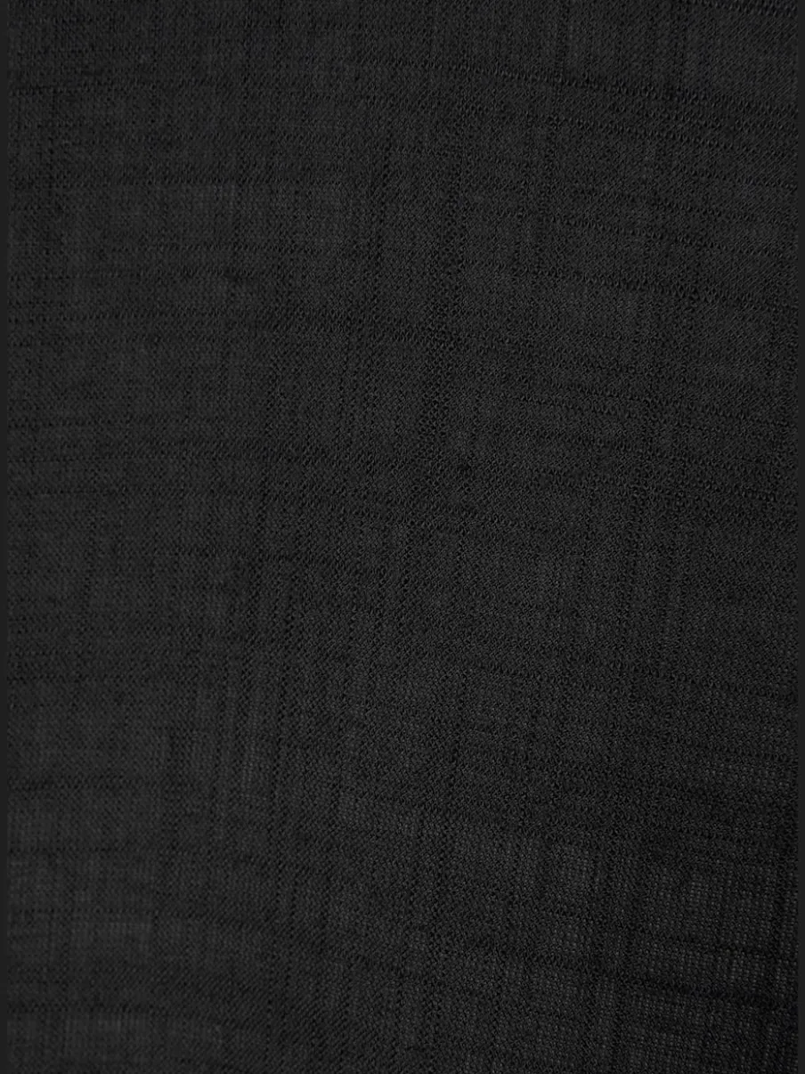 Chemisier avec patte de boutonnage et ourlet arrondi