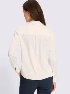 Chemisier en satin qualité satin brillante