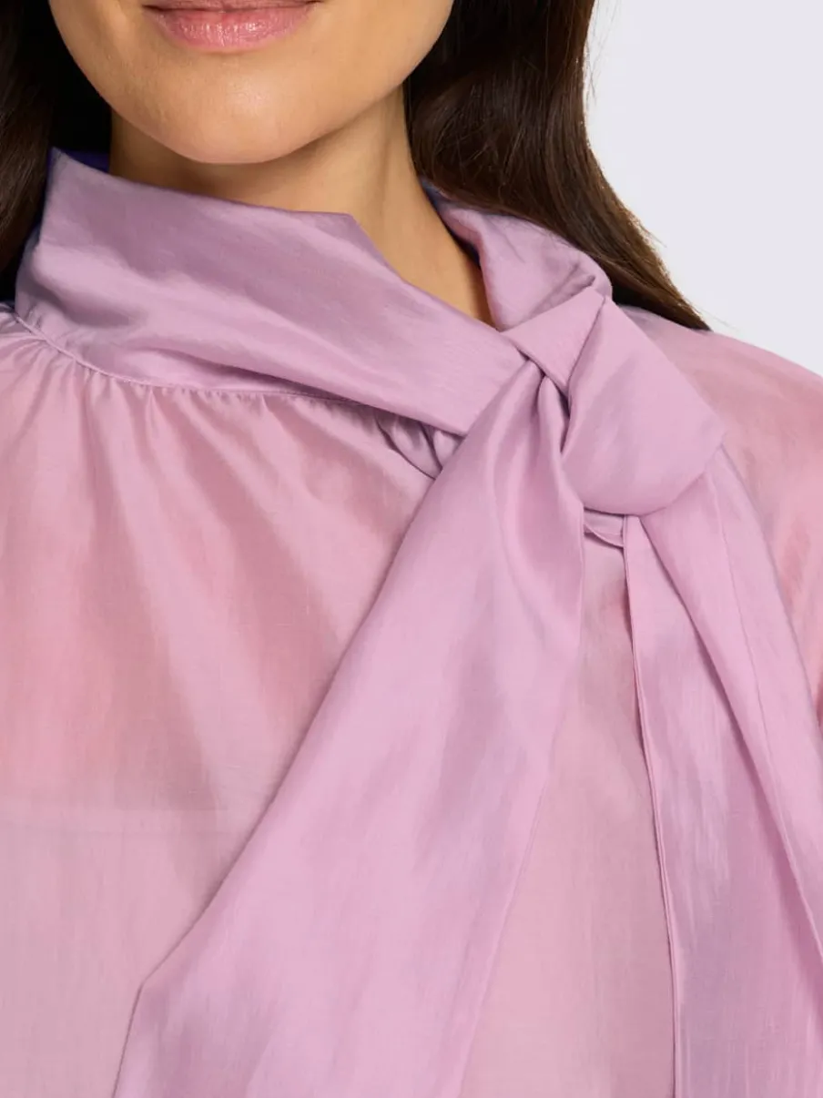 Chemisier lavallière lavallière tendance