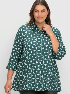 Chemisier long coupe avantageuse