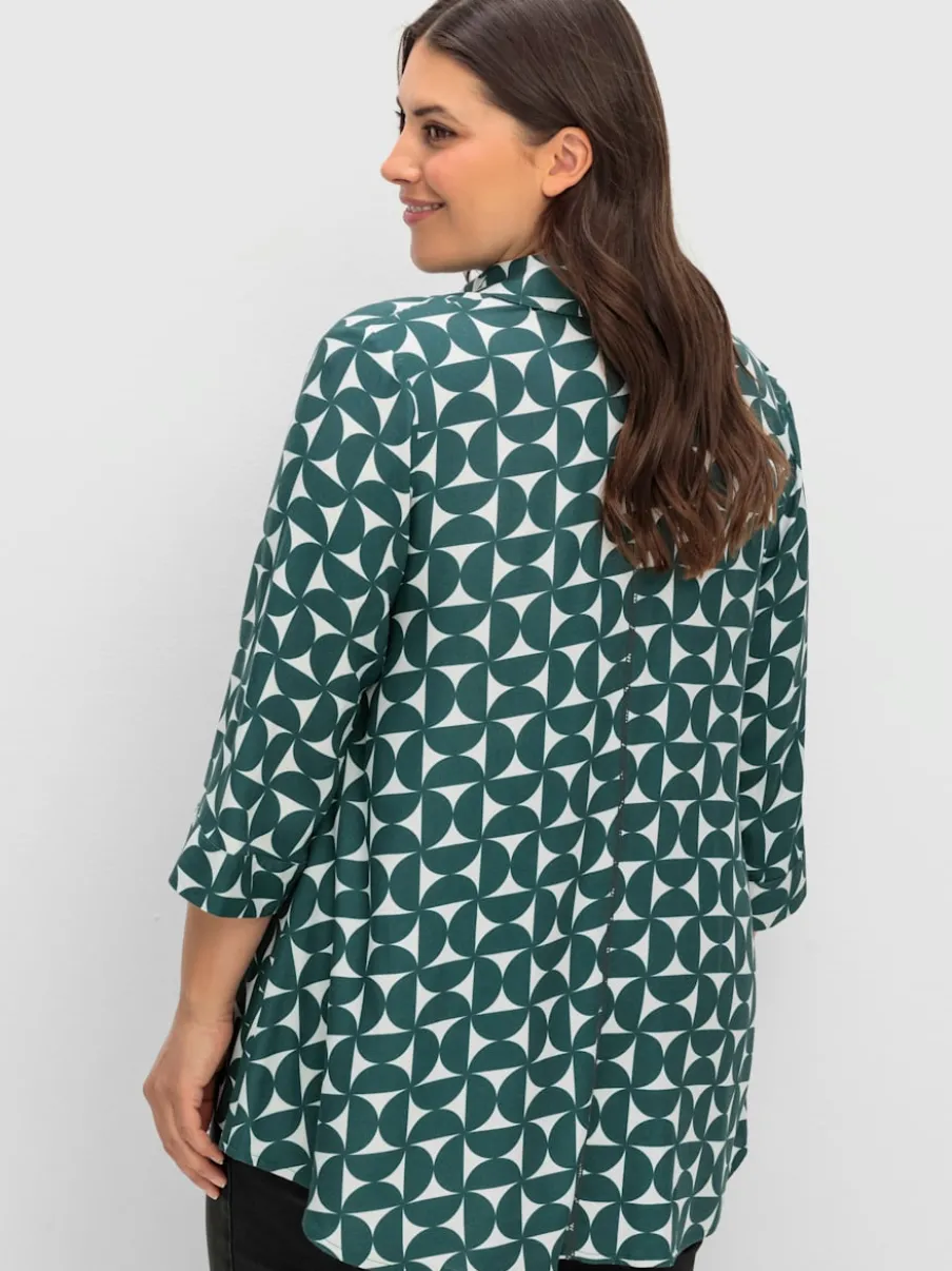 Chemisier long coupe avantageuse