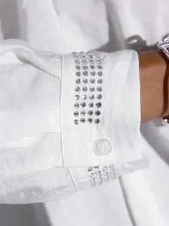 Chemisiers en modal avec col chemise et manches longues
