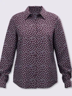 Chemisier superbe motif à pois