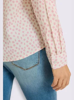 Chemisier superbe motif à pois