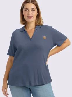 Col polo avec encolure en v