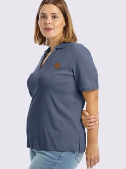 Col polo avec encolure en v