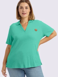 Col polo avec encolure en v