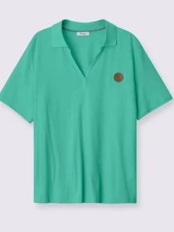 Col polo avec encolure en v